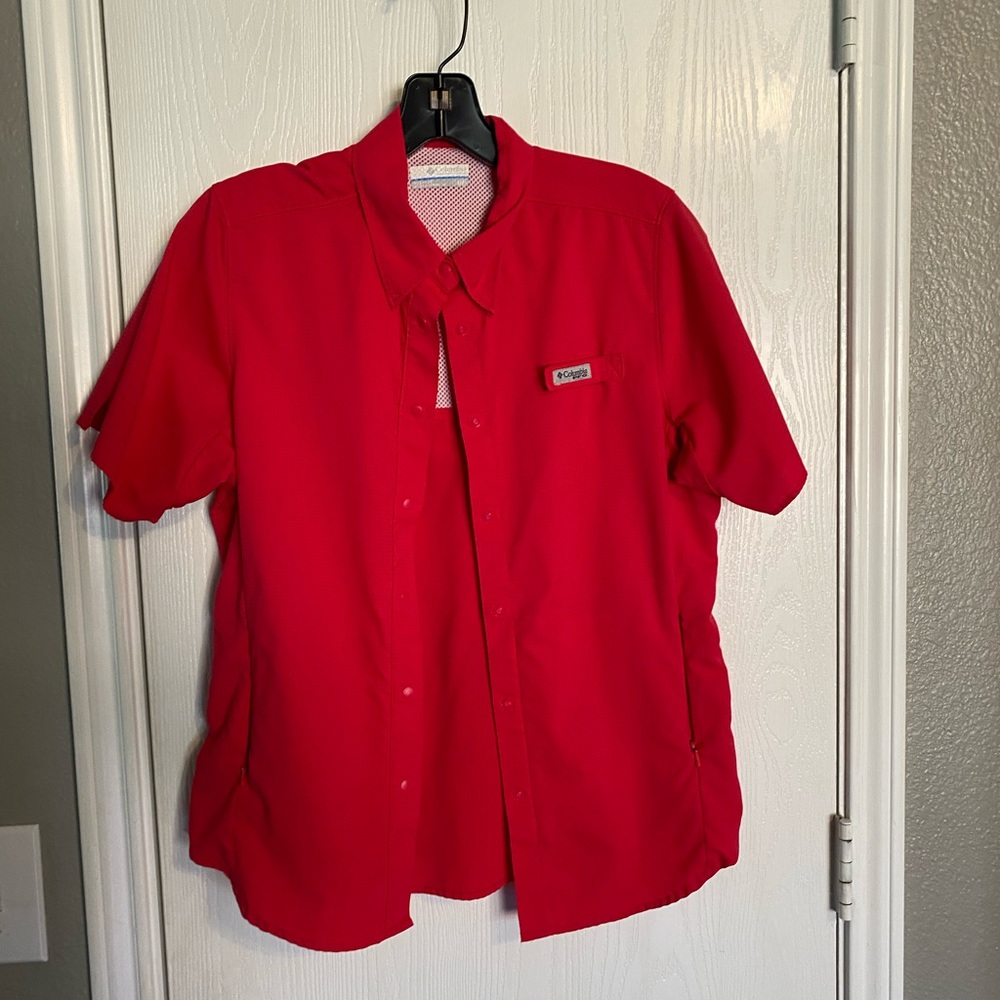 Hot Pink fishing shirt